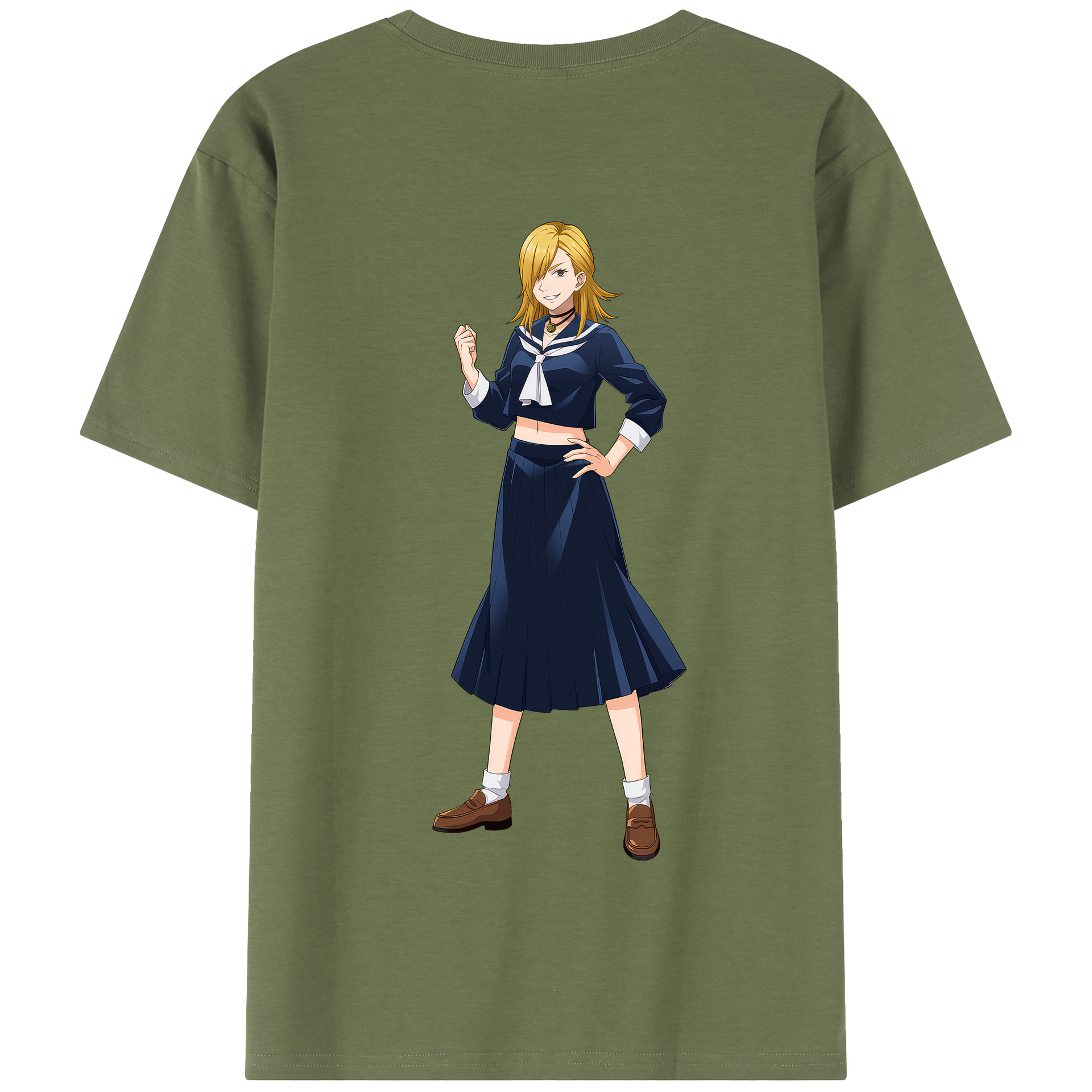 （画像用） 呪術廻戦 Jujutsu Kaisen 綿100％半袖Tシャツ（背面プリント）